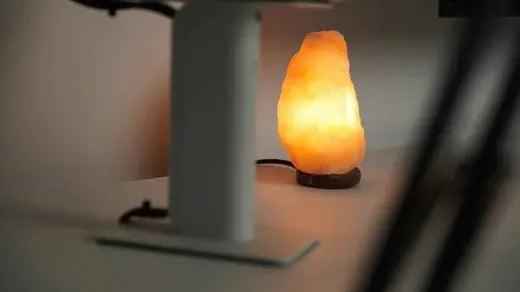 Lampe à Sel De L'Himalaya - Forme Goutte D'Eau / Larme - Lampe à Poser