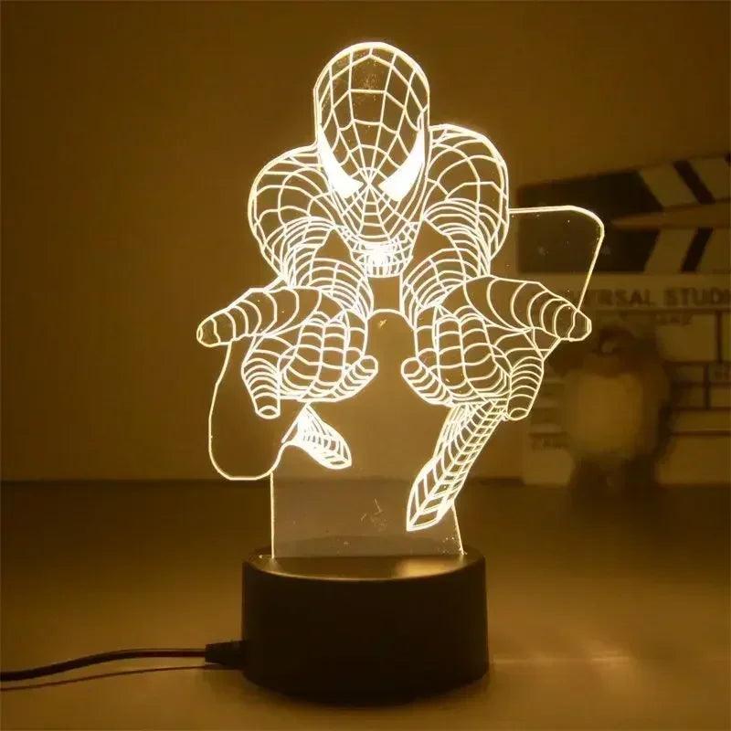 3D Veilleuse Spider-Man - Veilleuse de rêve
