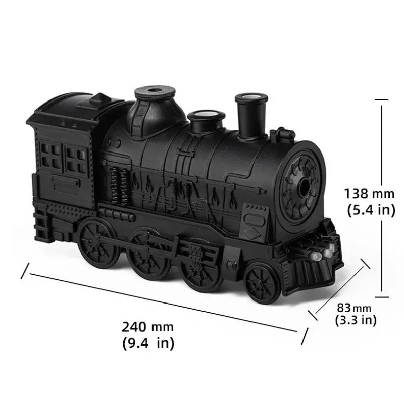 Humidificateur forme train fond blanc dimension