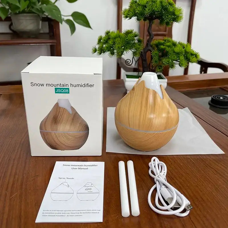 Diffuseur Humidificateur LED 7 Couleurs Veilleuse de rêve