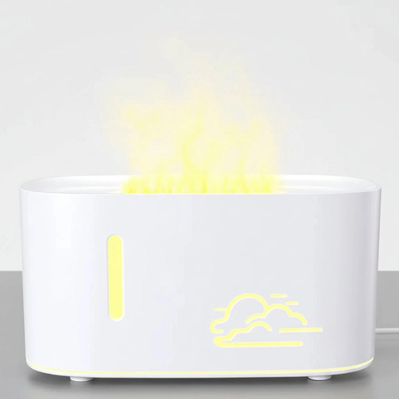 Bougie parfumée LED effet flamme naturelle