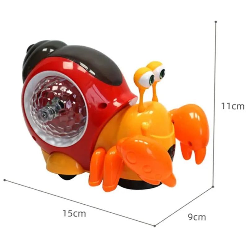 crabe jouet bebe taille