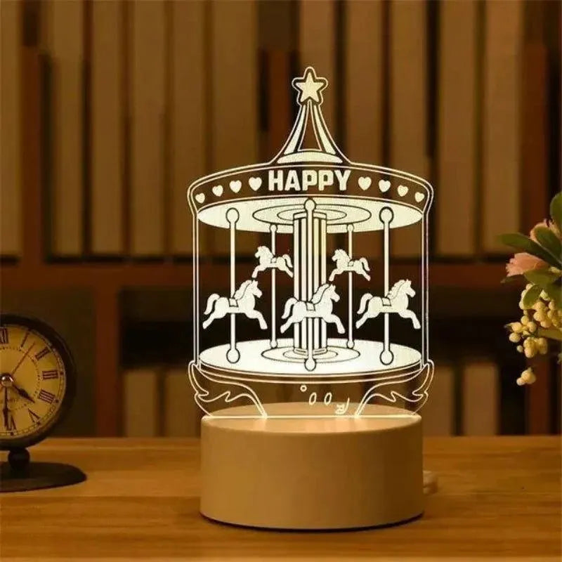 3D lamp | Carousel