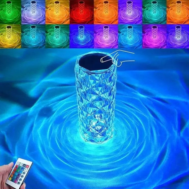 Lampe Led Cristal Diamant