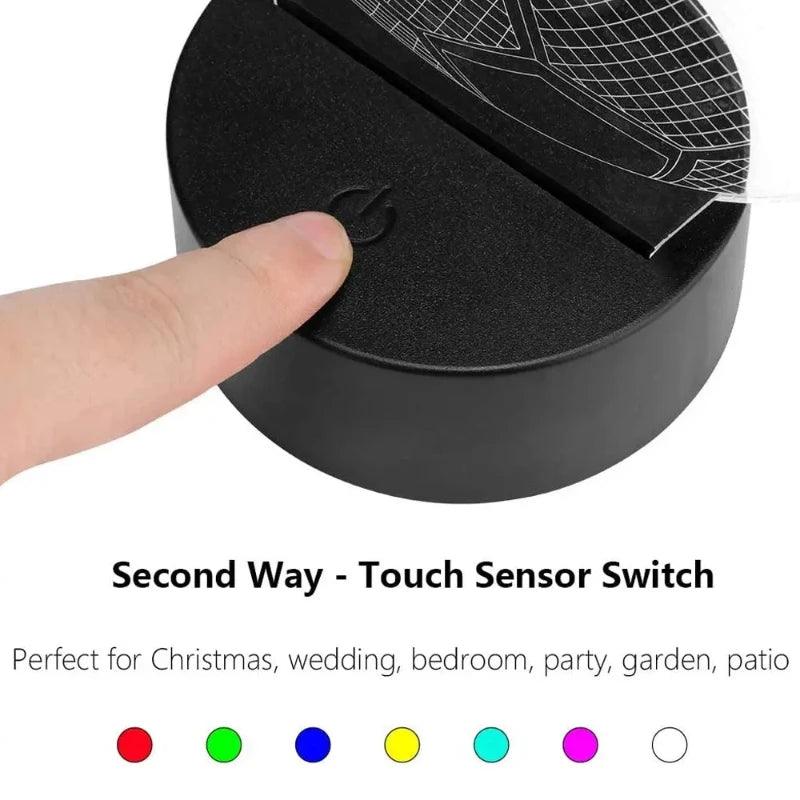 Lampe 3D Stitch - Veilleuse de rêve