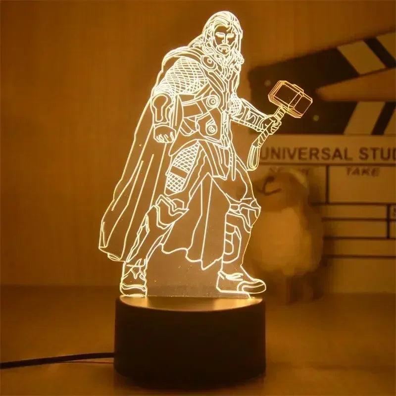 Lampe à poser Thor 3D - Veilleuse de rêve