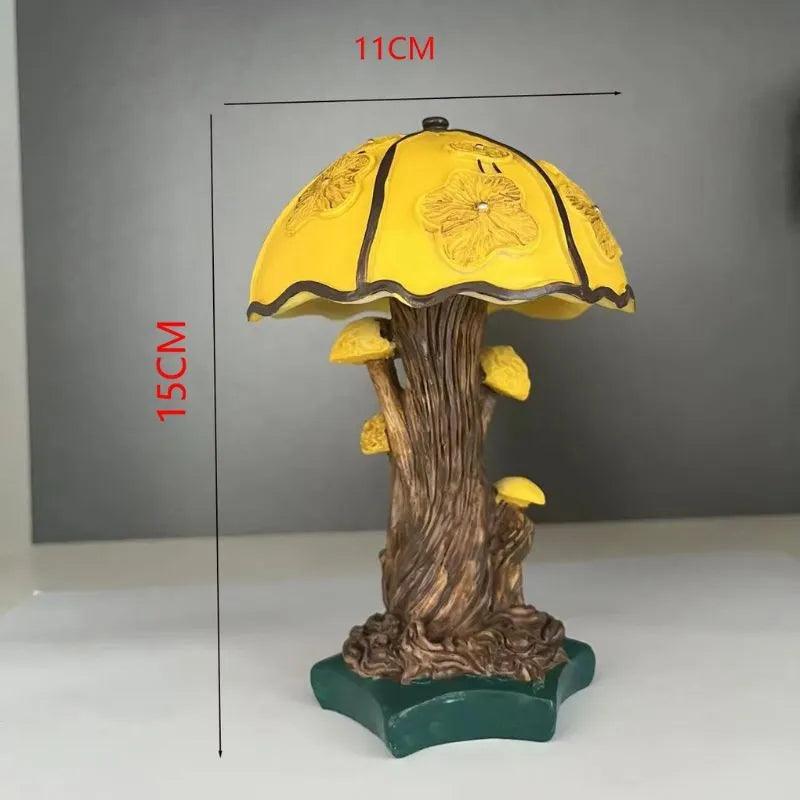 Lampe Champignon Art Déco - Veilleuse de rêve
