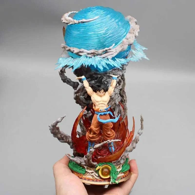 Lampe DBZ Figurine Goku Bombe Spirituelle - Veilleuse de rêve
