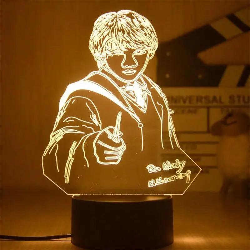 Lampe Harry Potter 3D | Ron Weasley - Veilleuse de rêve