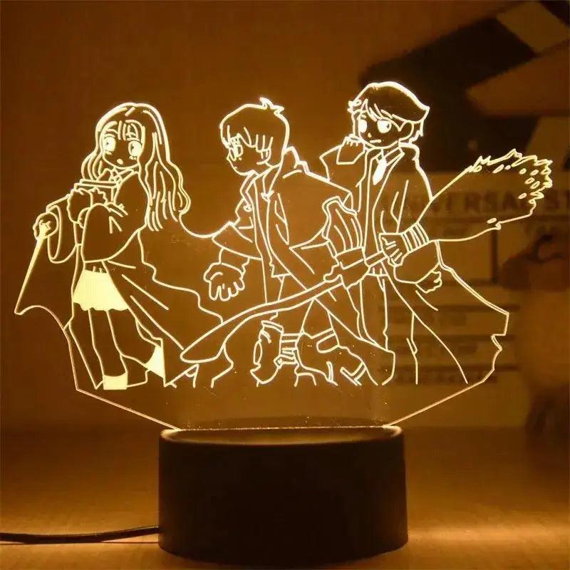 Lampe 3D Harry Potter Et Amies - Veilleuse de rêve