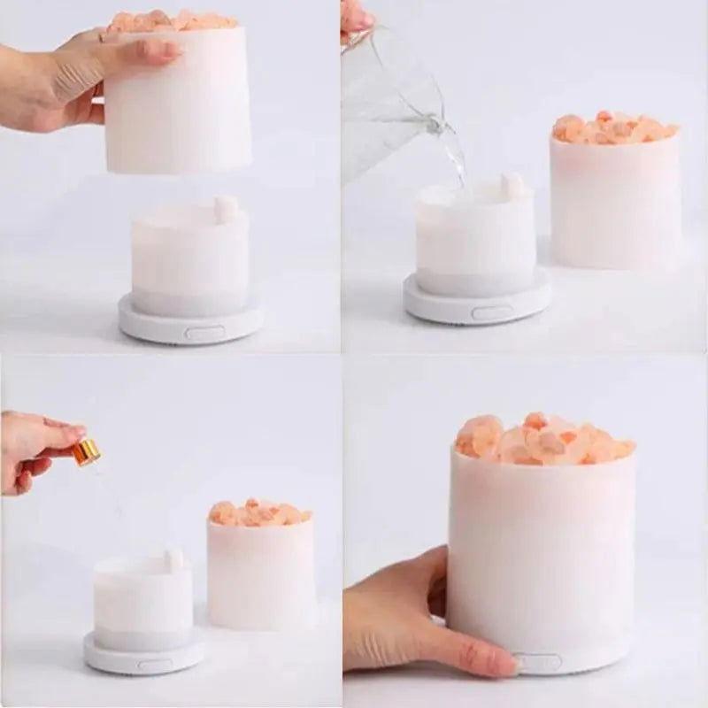 Lampe Pierre De Sel - Veilleuse de rêve