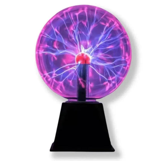 Lampe boule de Plasma magique fond blanc