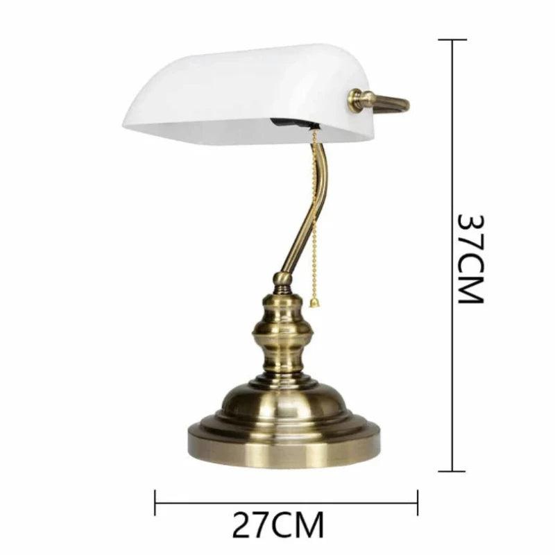 Lampe de Banquier Blanche - Veilleuse de rêve