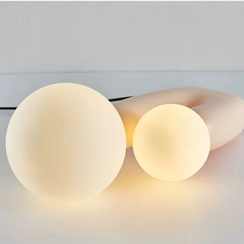 Designer Bedside Lamp | Double Nordic Style