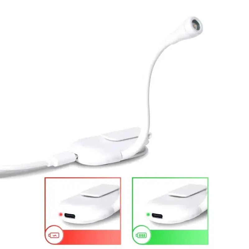 Liseuse Lampe Pince Livre Rechargeable