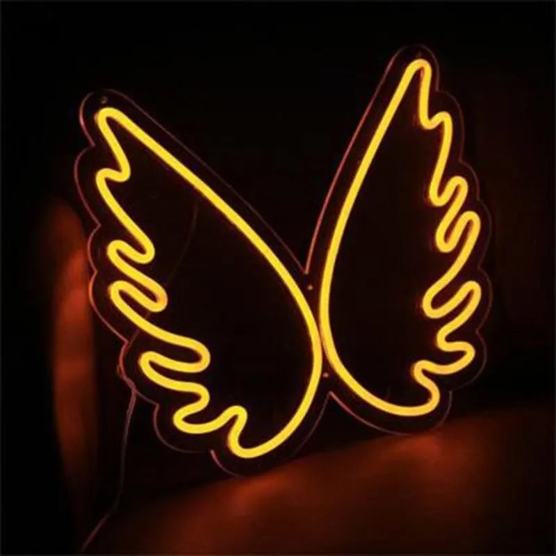 Néon angel wing