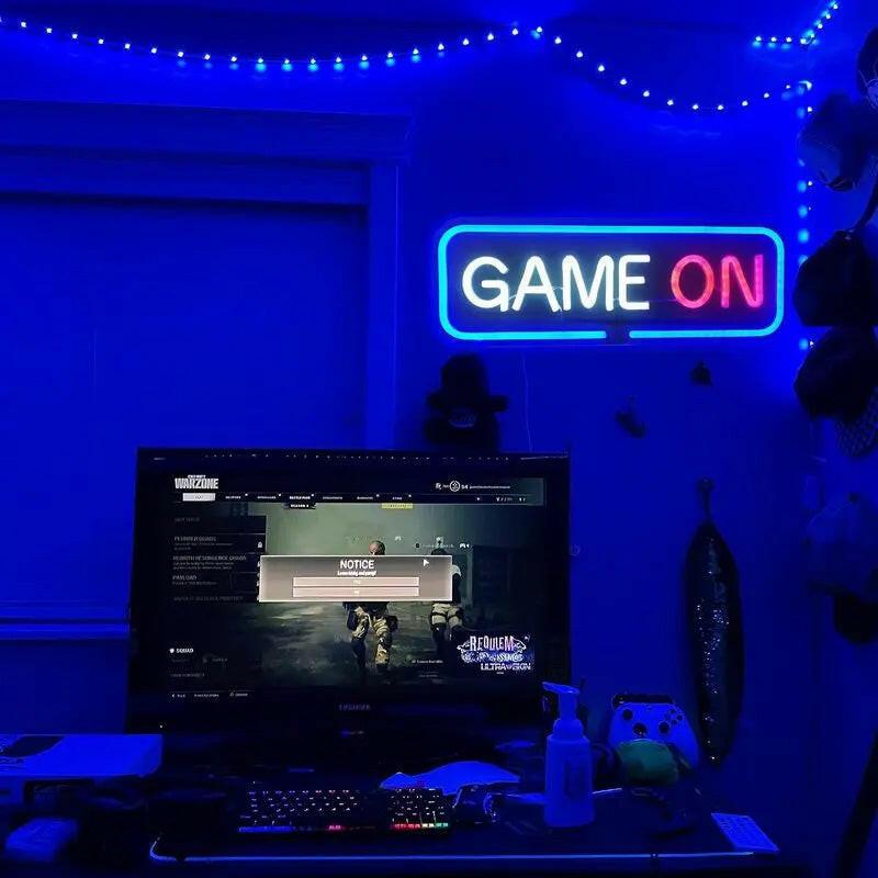 Néon Mural | Game On - Veilleuse de rêve