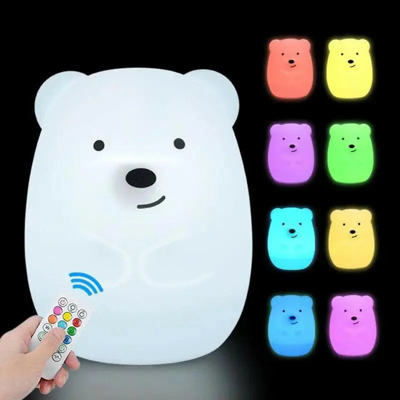 Teddy bear night light | Rechargeable Touch