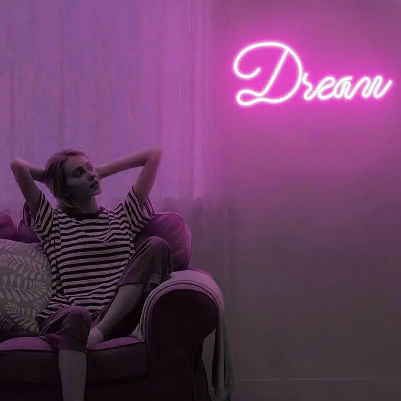 Panneau Eclairage Led Mural Dream Rose - Veilleuse de rêve