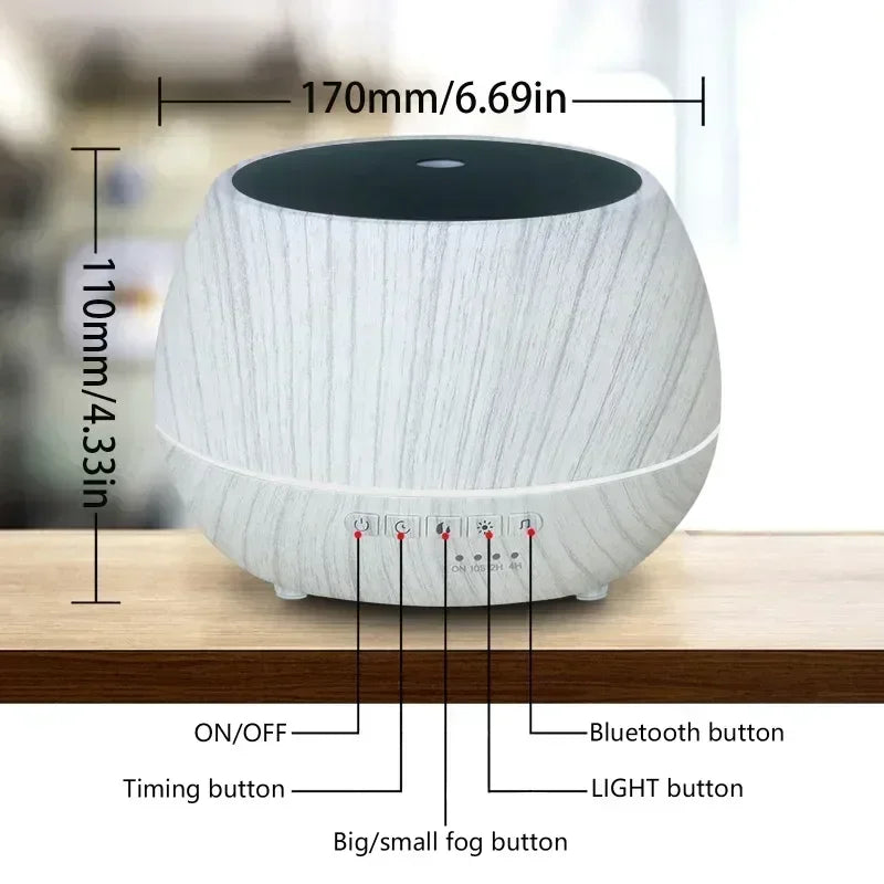 Diffuseur connecté Tuya minuterie 2H 4H Smart Life app