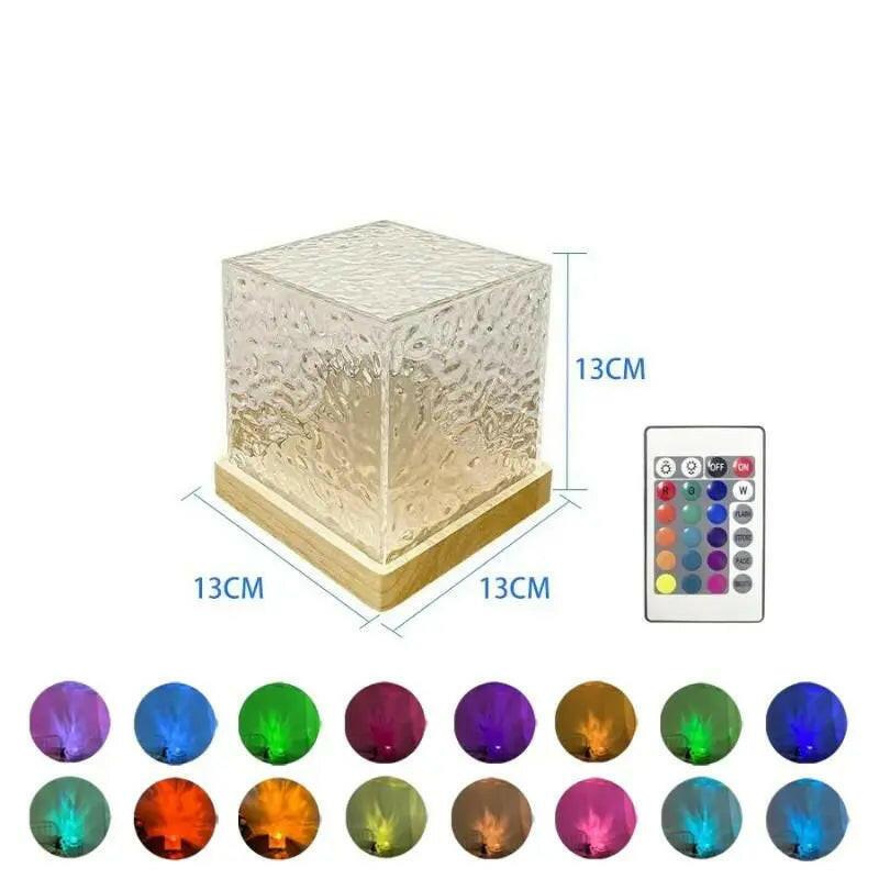 Projecteur Lumineux Glaçon Cube - Veilleuse de rêve