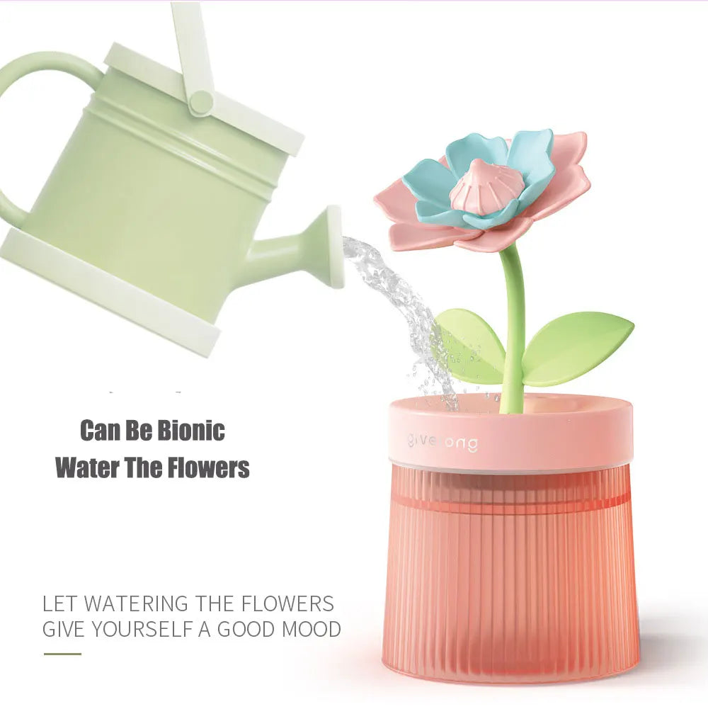 Diffuseur Huiles Essentielles Fleur Silencieux Portable