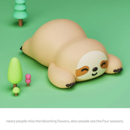 Veilleuse Paresseux LED Nursery Dimmable Rechargeable