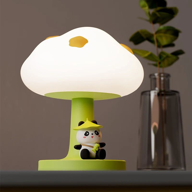 Nuage Veilleuse Panda Vert