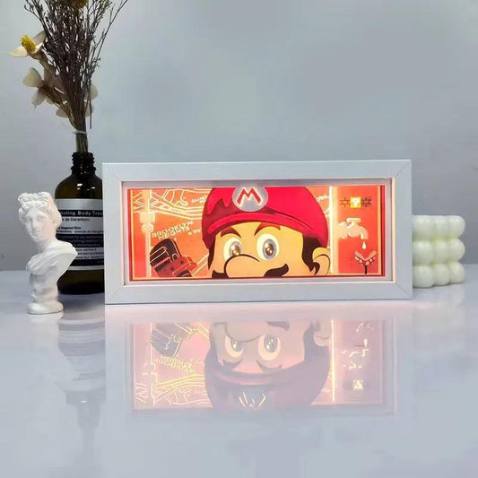 Tableau Lumineux Led Mario - Veilleuse de rêve