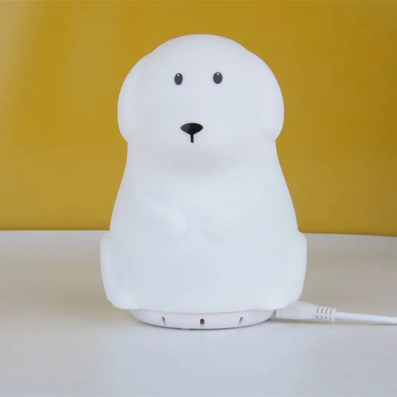 Nachtlicht für Kinder | Leuchtender Hund