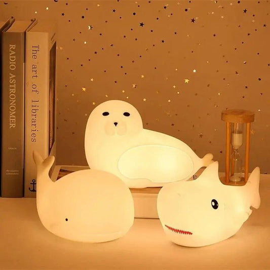 Veilleuse Animaux | Requin Mignon - Veilleuse de rêve