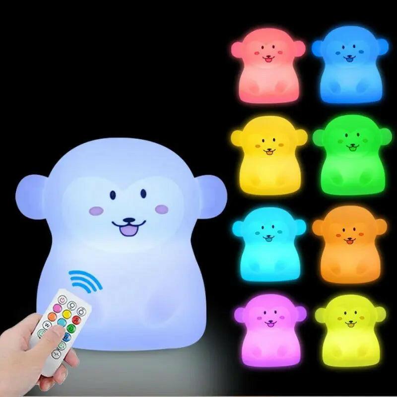 Veilleuse Animaux | Singe Rigolo - Veilleuse de rêve