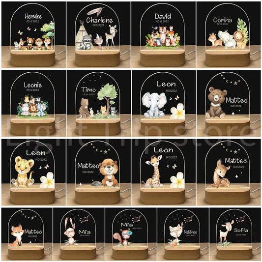Veilleuse Bebe Personnalisable - Veilleuse de rêve
