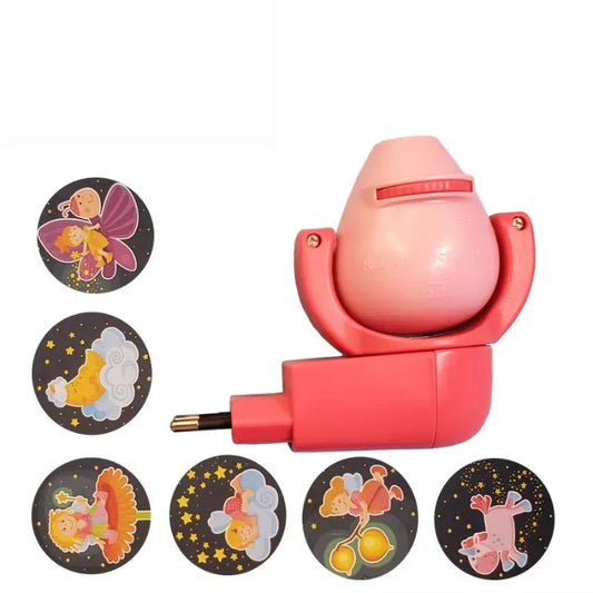 projecteur plafond bebe rose fée