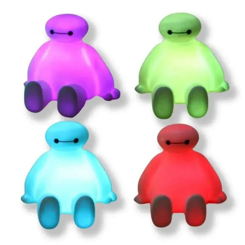 Lampe de décoration LED Baymax avec 7 couleurs changeantes