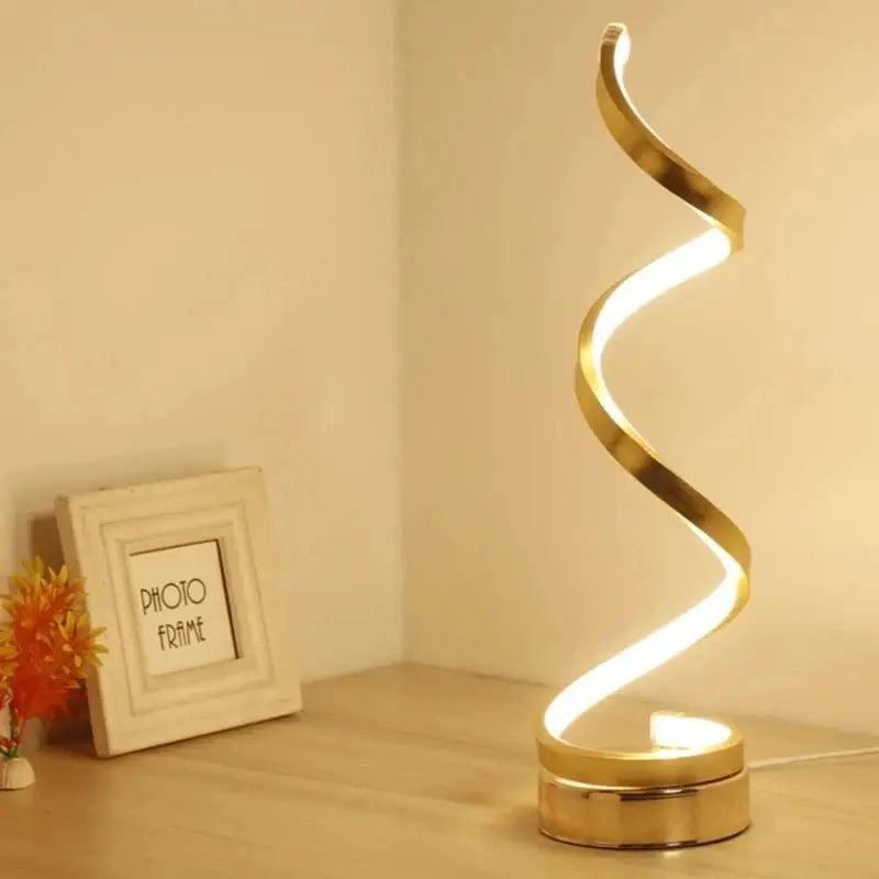 Veilleuse Moderne Spiral Led - Veilleuse de rêve