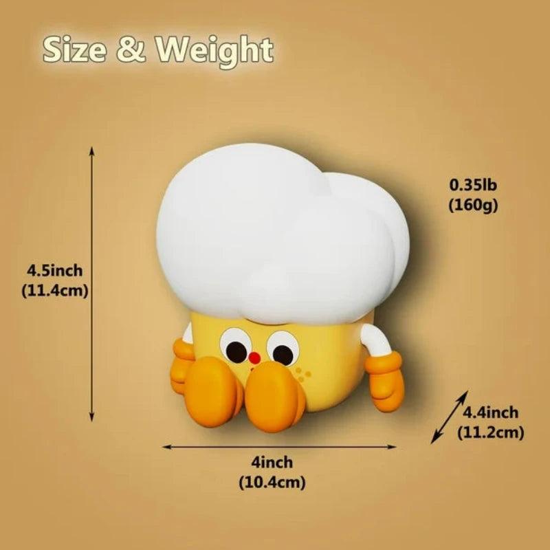 Veilleuse Popcorn Rechargeable - Veilleuse de rêve