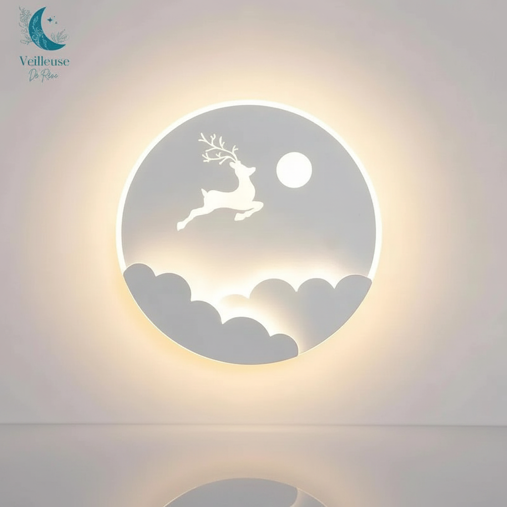 Applique Murale Cerf Veilleuse de rêve