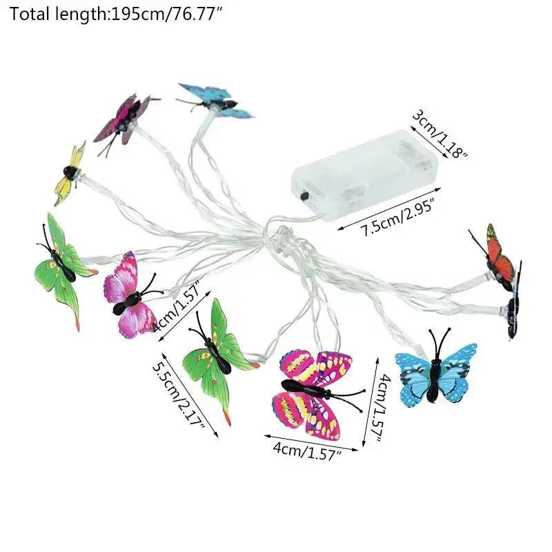 Guirlande Papillon Lumineuse - Veilleuse de rêve