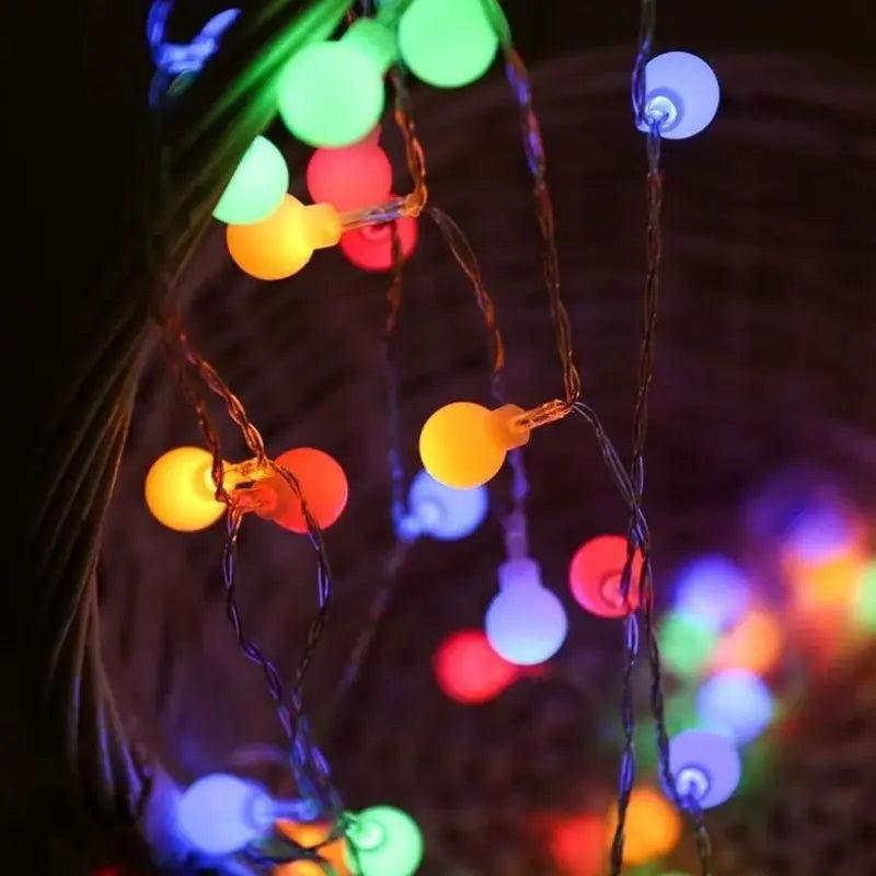 Guirlandes Lumineuse Boules - Veilleuse de rêve