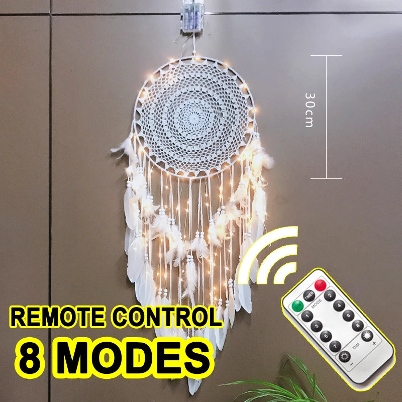attrape reve deco murale avec telecommande