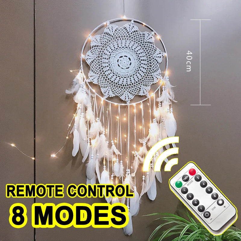 Attrape Rêve Géant Lumineux Avec Télécommande