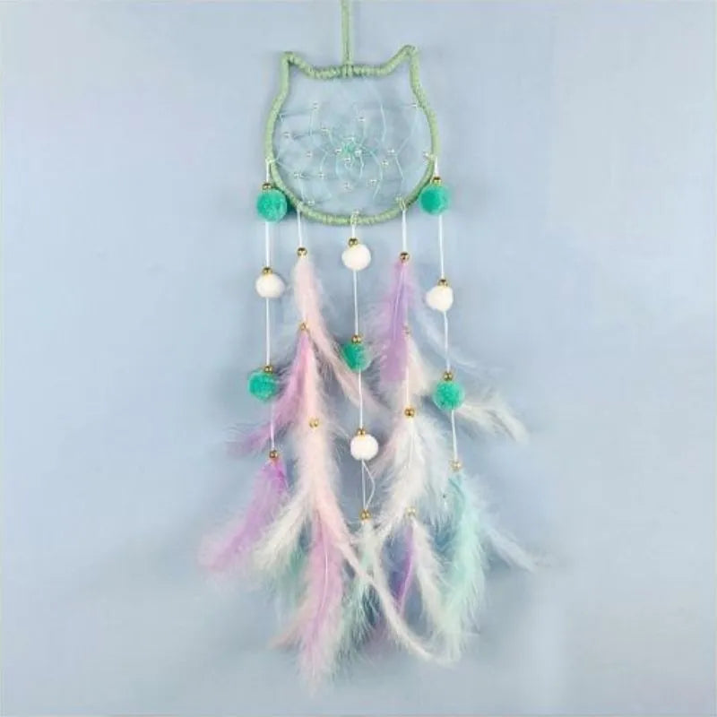 Attrape-Rêves à Led Vert 65cm
