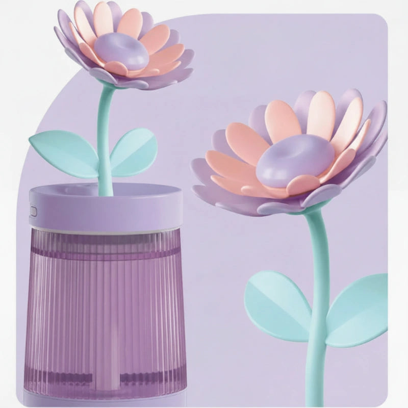 brume ultrasonique humidificateur fleurs silencieux portable
