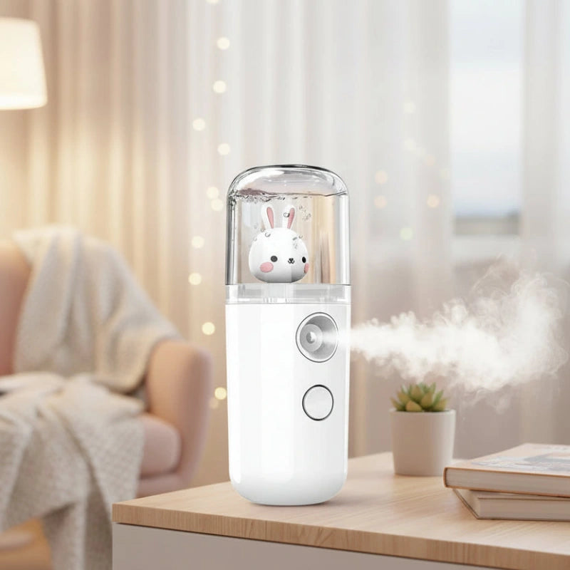 brumisateur visage rechargeable portable brume fine hydratation