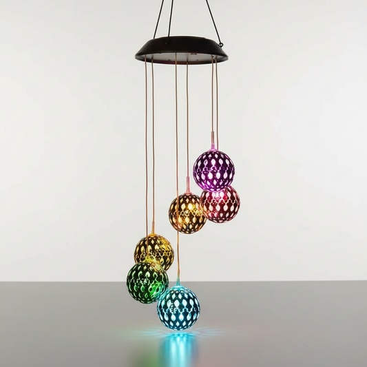 Carillon Solaire Extérieur Arc En Ciel Veilleuse de rêve