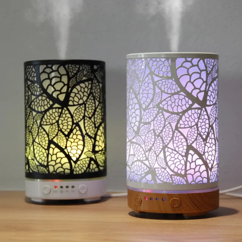 Diffuseur huiles essentielles métal design 100ml déco