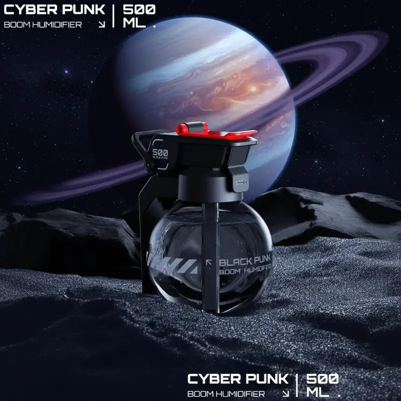 déco gaming grenade cyberpunk humidificateur LED multicolore