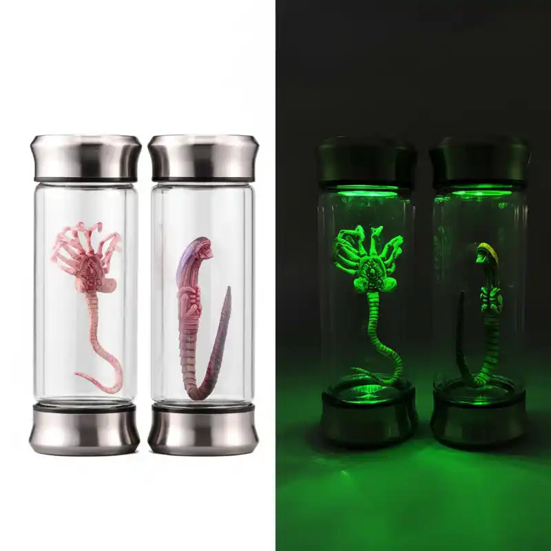 gros plan lampe alien xenomorph lumière blanche chaude