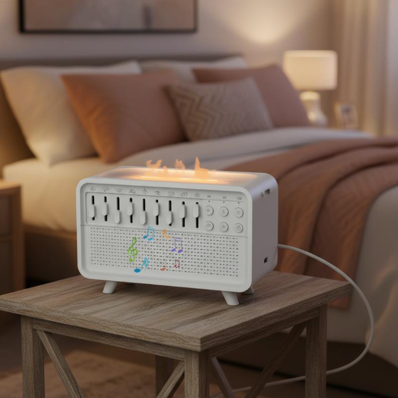 diffuseur bruit blanc sons nature vagues pluie forêt relaxation